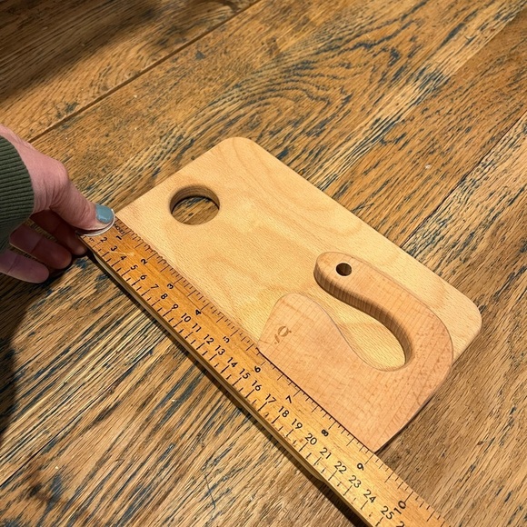 Wooden Cheese Board & Slicing Knife – Green Walnut - Picture 10 of 10